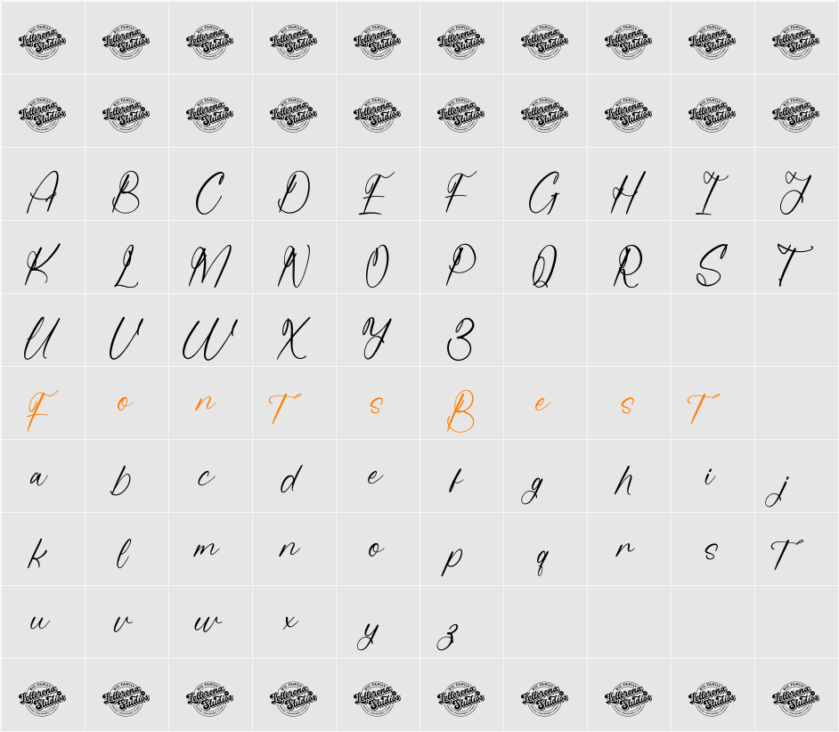 Beauty Autumn DEMO VERSION Character Map