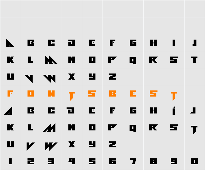 Alien Ravager Character Map