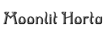 Moonlit Horta Font Image