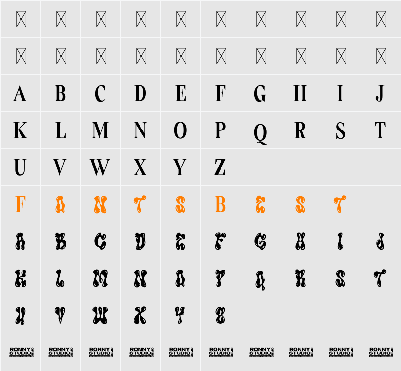 Bobaboy DEMO Character Map