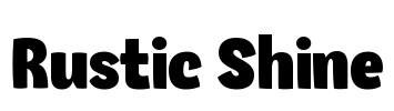 Rustic Shine Font Image