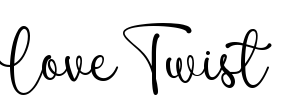 Love Twist Font Image