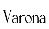 Varona Font Image