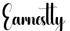 Earnestly Font Image