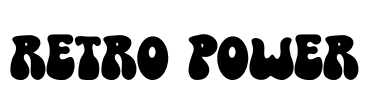 RETRO POWER Font Image