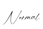Normal Font Image