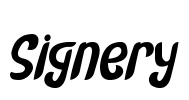 Signery Font Image
