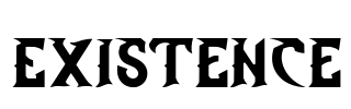 Existence Font Image
