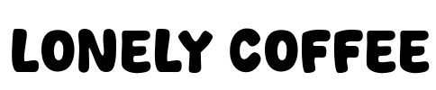Lonely Coffee Font Image