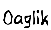Oaglik Font Image
