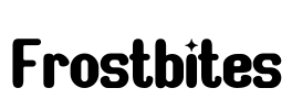 Frostbites Font Image