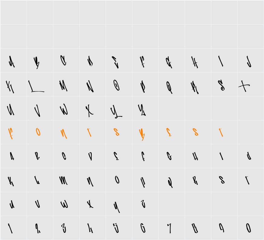 Street Wars Character Map