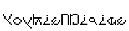 NunkishPixies Font Image