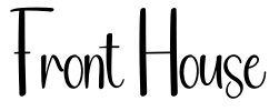 Front House Font Image