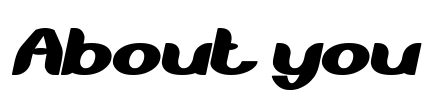 About you