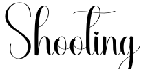 Shooting Font Image