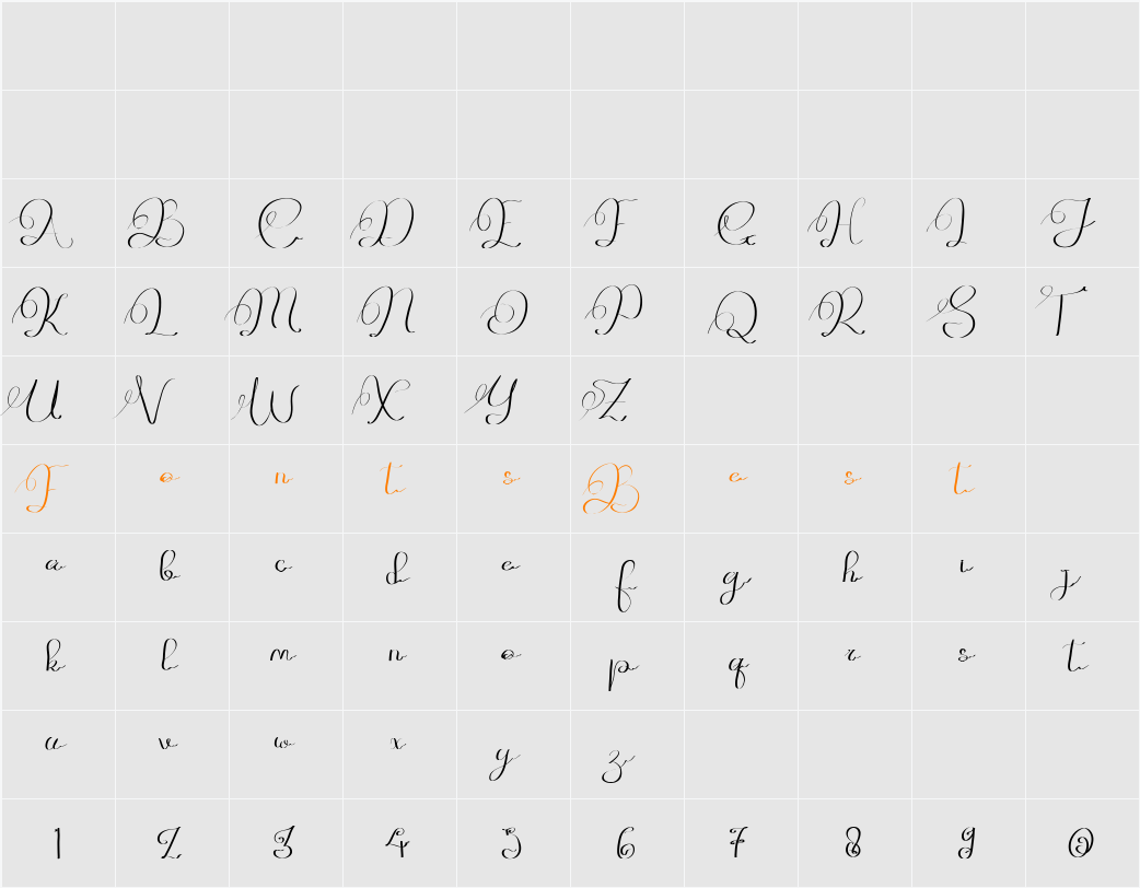 Gusty Fenti Character Map