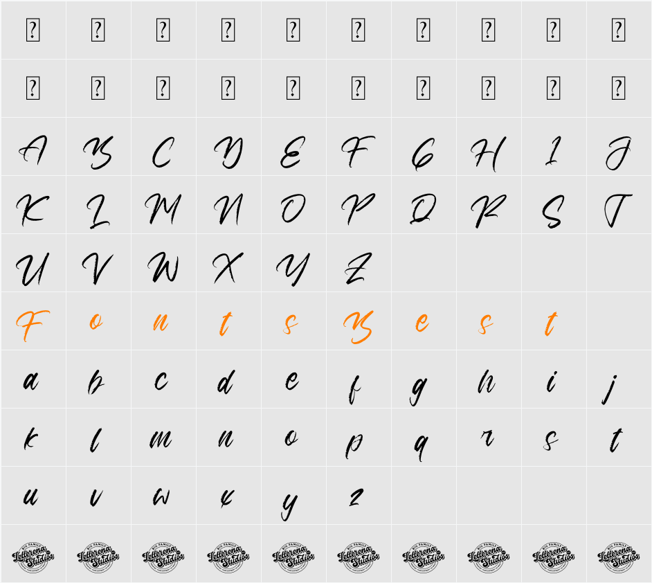 Montellast Knights DEMO VERSION Character Map