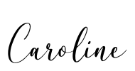 Caroline Font Image