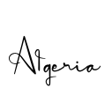 Algeria Font Image
