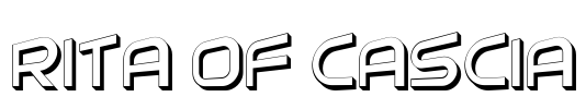 Rita of Cascia Font Image