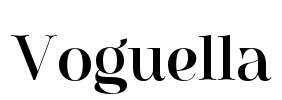 Voguella Font Image