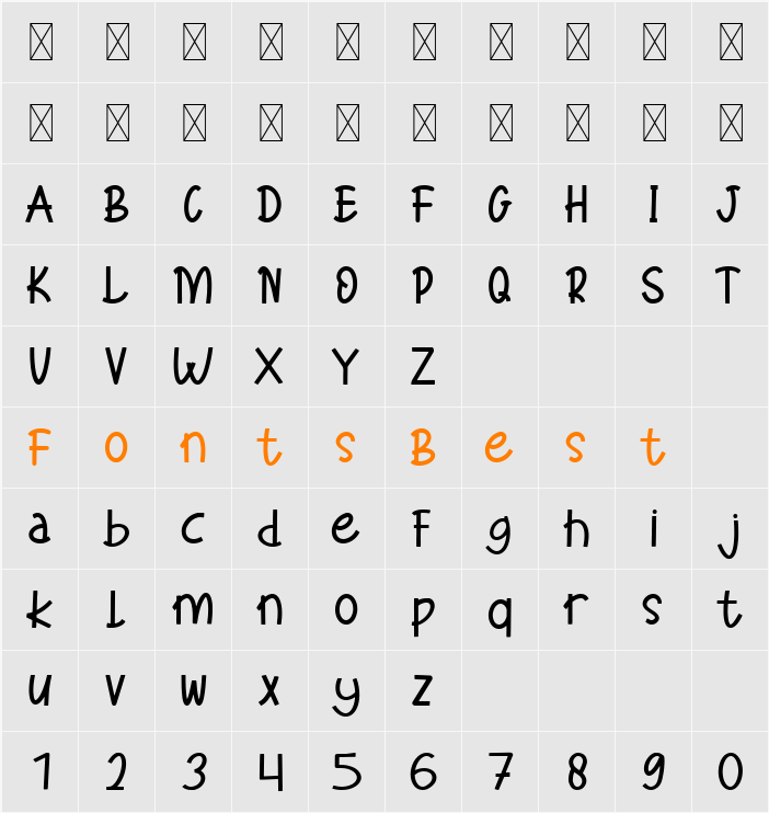 Xoana Rush Character Map