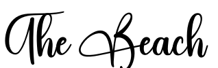 The Beach Font Image