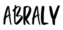 Abraly Font Image