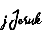 j Jeruk Font Image