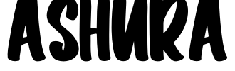 Ashura Font Image
