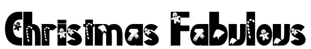Christmas Fabulous Font Image