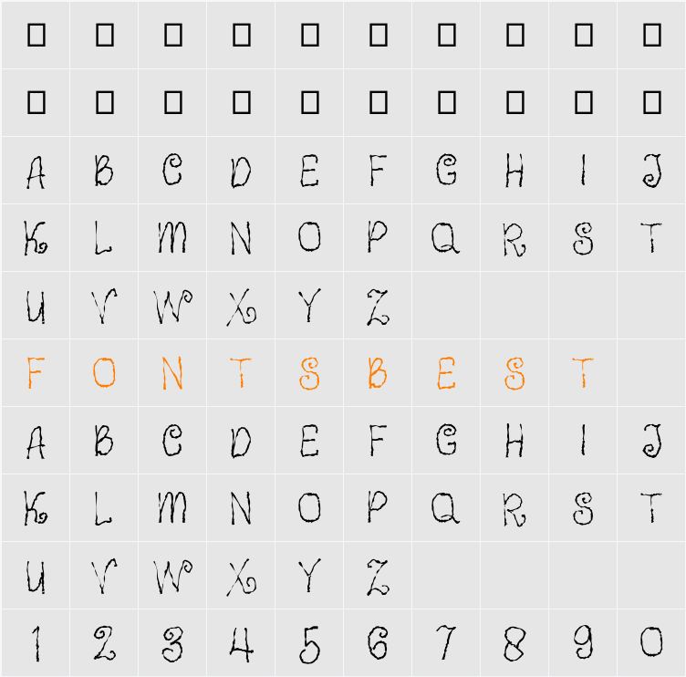 Farmhouse Halloween Character Map