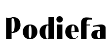 Podiefa Font Image