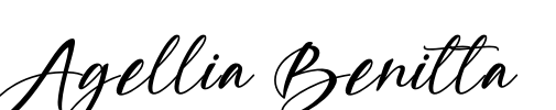 Agellia Benitta Font Image
