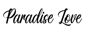 Paradise Love Font Image