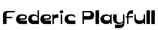 Federic Playfull Font Image