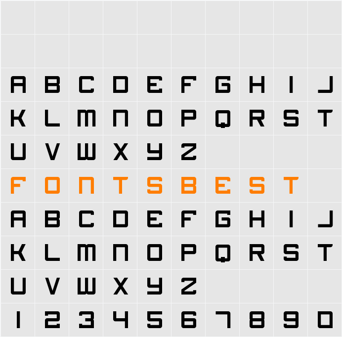 CNRGN Micro Character Map