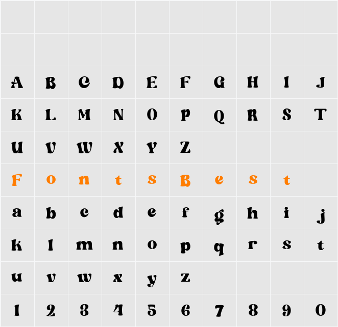Magilon Character Map