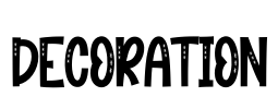 DECORATION