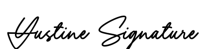 Yustine Signature Font Image