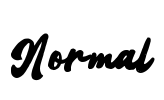 Normal Font Image