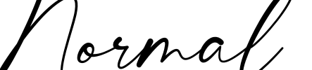 Normal Font Image