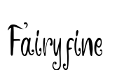 Fairyfine  Font Image