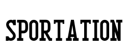 Sportation Font Image