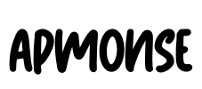 Apmonse Font Image