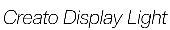 Creato Display Light