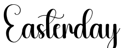 Easterday Font Image