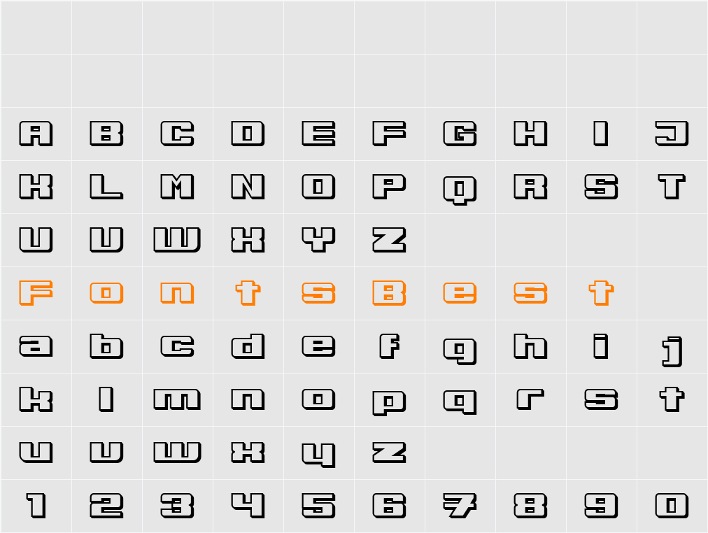Boeotia Character Map