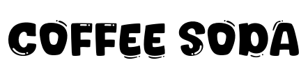 Coffee Soda Font Image